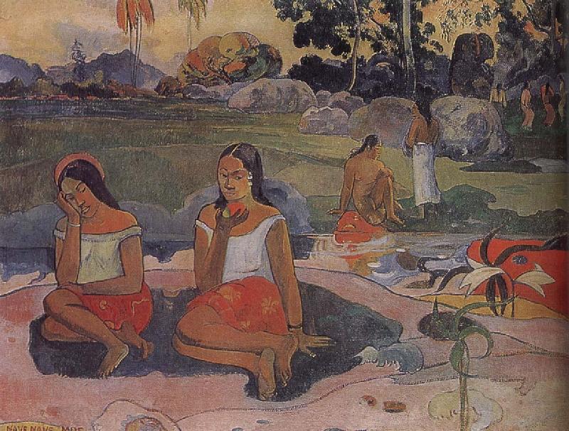 Paul Gauguin Sacred spring Sweden oil painting art